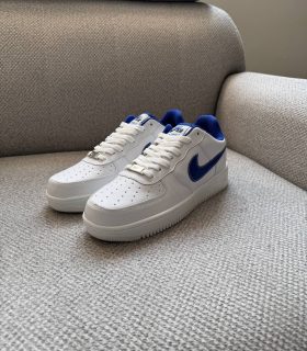 کتونی NIKE مدل AIR Force سفید آبی کد 600275