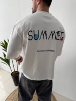 تیشرت SUMMER سفید کد 200517