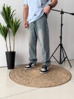 بگ استایل آبی وسط کثیف شور کد 1001385
