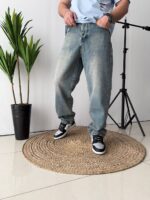 بگ استایل آبی وسط کثیف شور کد 1001385