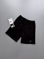 شلوارک پارچه دورس Nike مشکی کد 700101