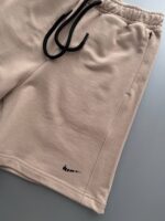 شلوارک پارچه دورس Nike کرم کد 700100