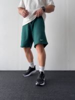 شلوارک پارچه دورس Nike سبز کد 70098