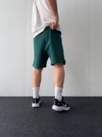 شلوارک پارچه دورس Nike سبز کد 70098