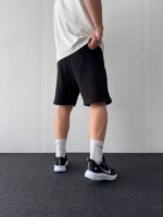 شلوارک پارچه دورس Nike مشکی کد 700101