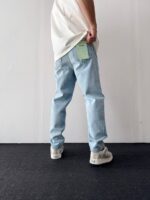 Loose Fit آبی روشن ساده کد 1001514