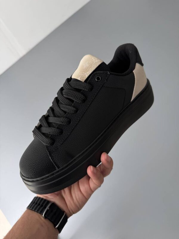 کتونی Louis Vuitton مشکی کرم کد 600721
