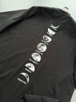 تیشرت باکسی Moon مشکی برند Harven کد 200769
